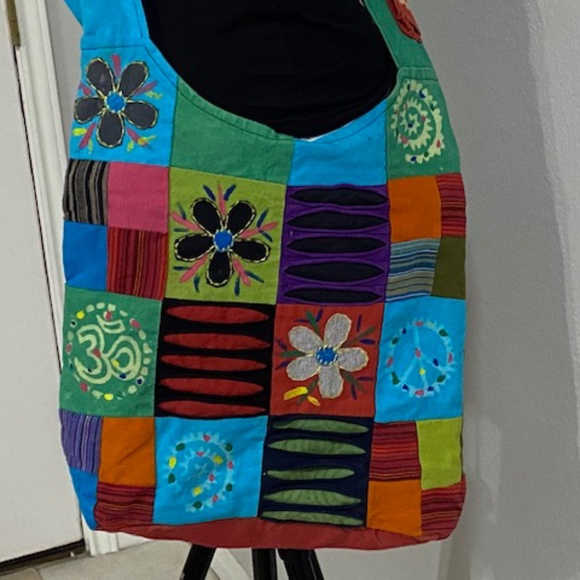 Boho Patchwork Crossbody bag - Picture 1 of 11
